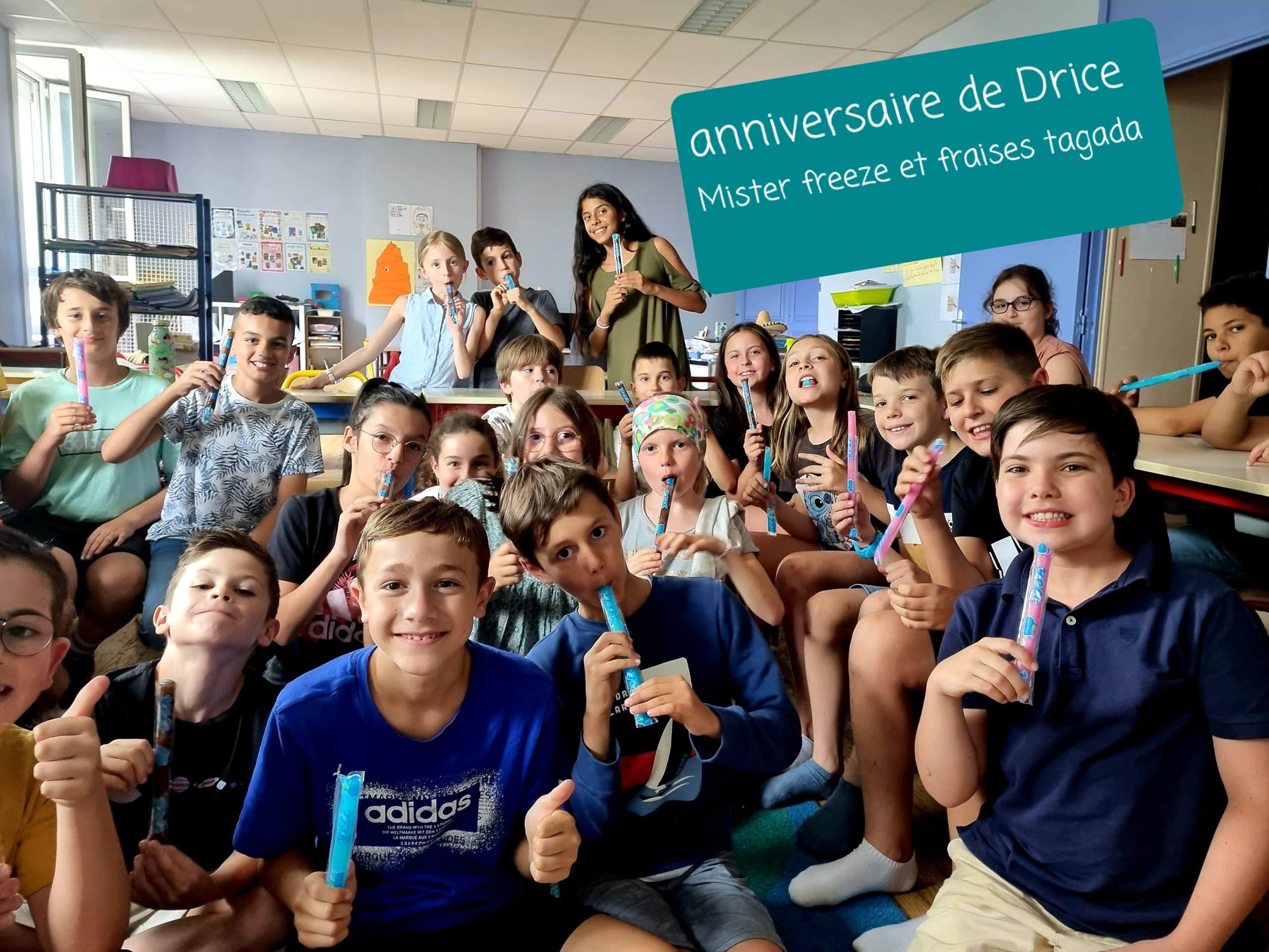 Anniversaire de Drice, Lola et Zoé