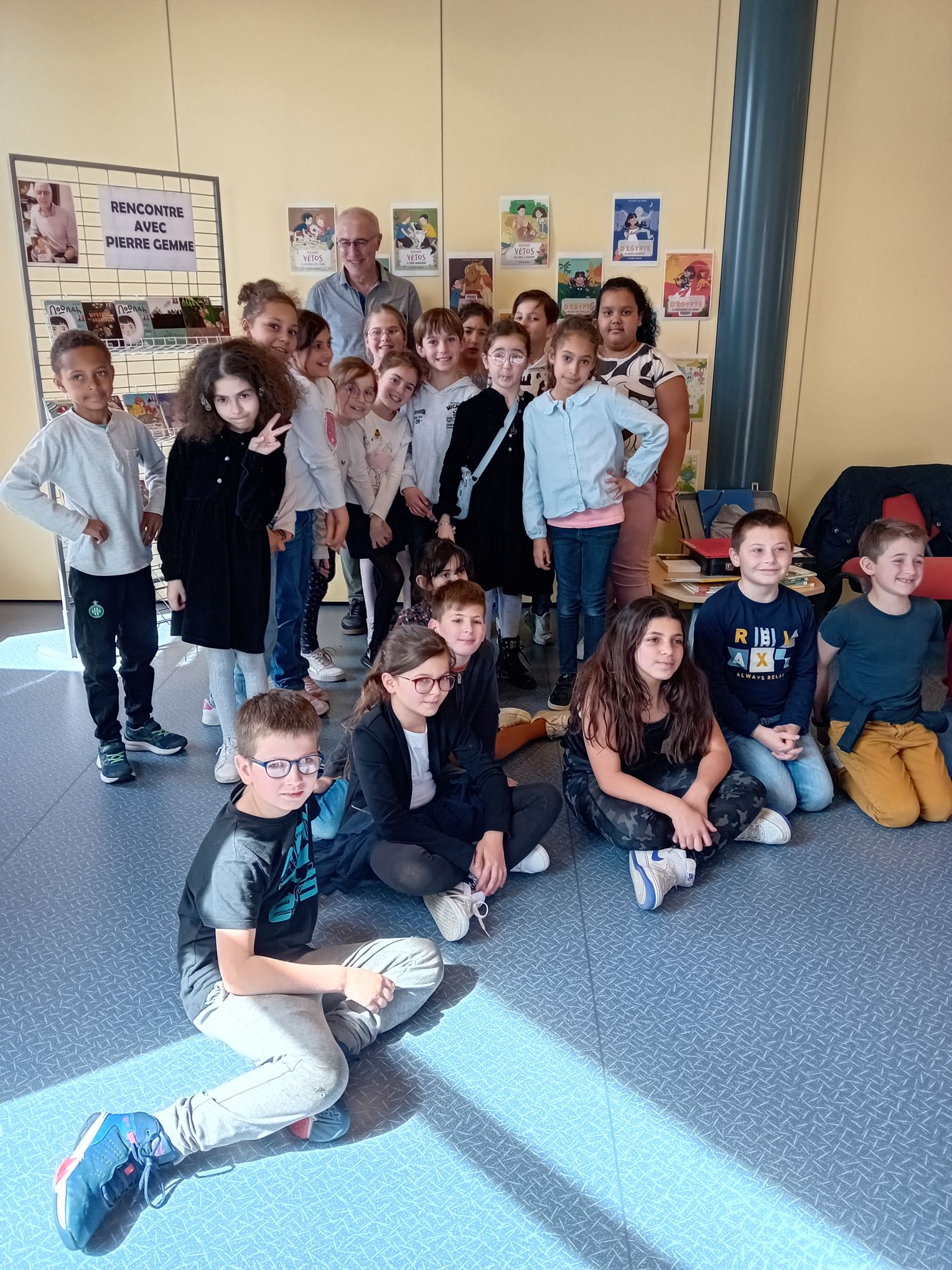 Rencontre avec un auteur Pierre Gemme