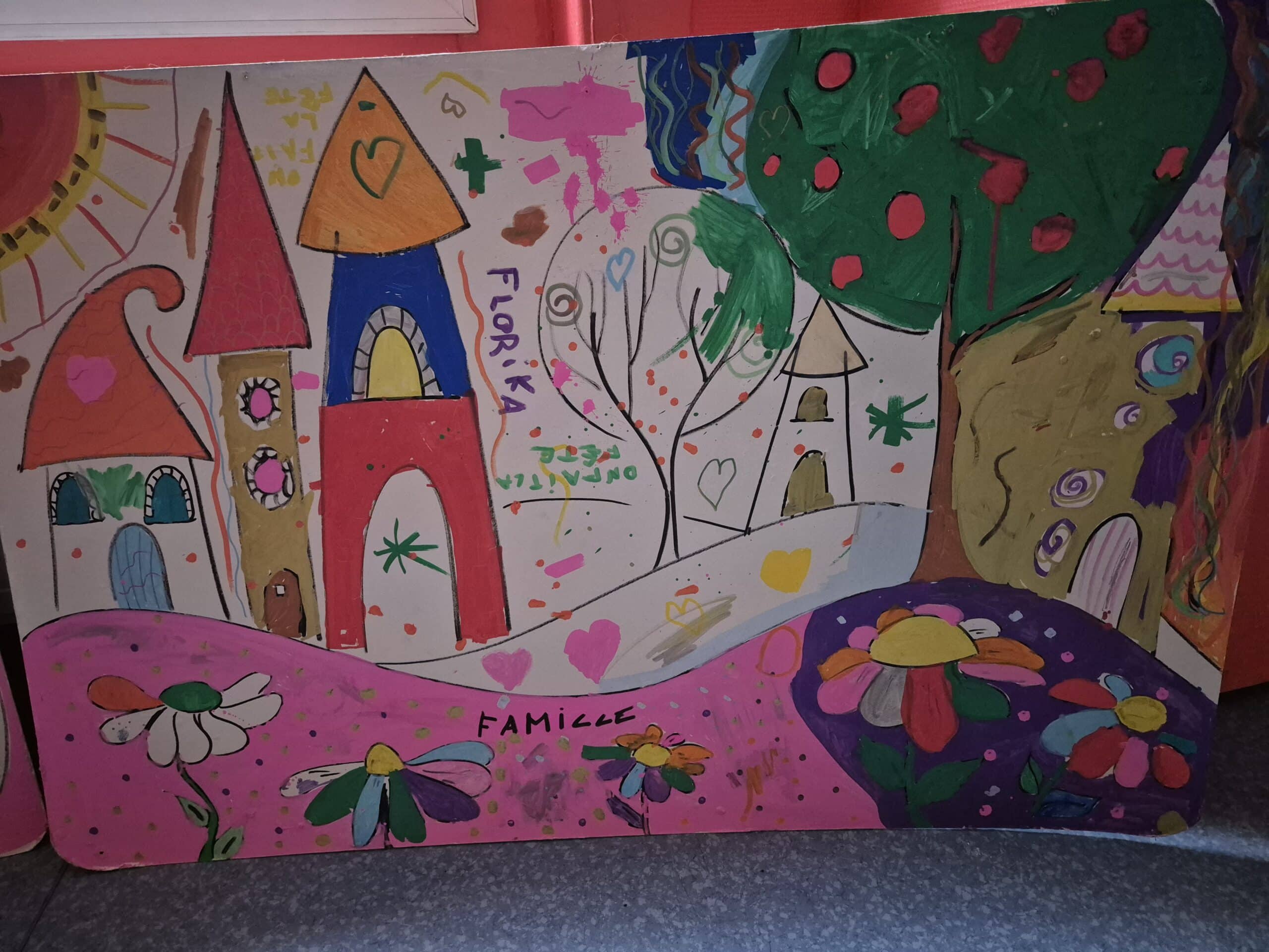 Travail avec l&rsquo;artiste Florica
