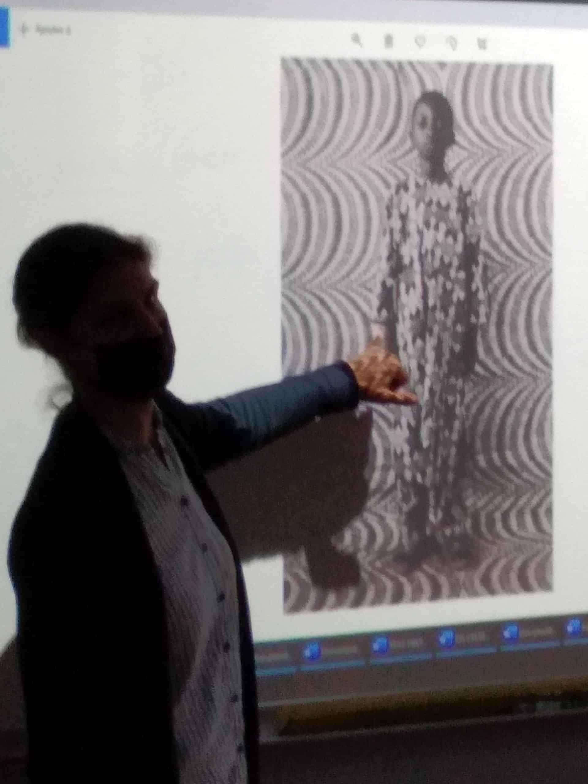 Une artiste en résidence à Saint Jean Bonnefonds