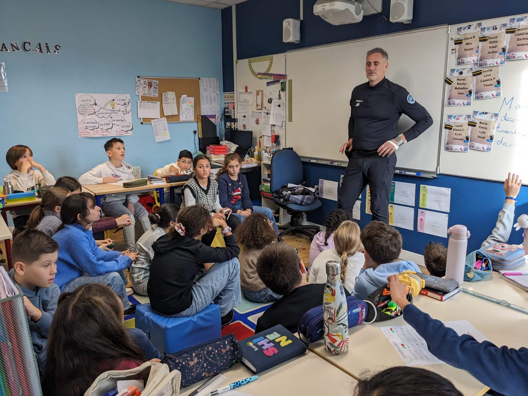 Rencontre avec un CRS
